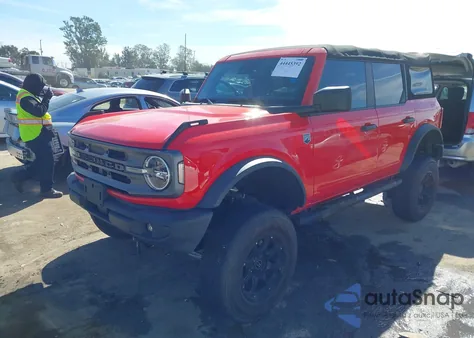 2021 Ford Bronco Big Bend z USA, uszkodzony, nr VIN 1FMDE5BH7MLA82103